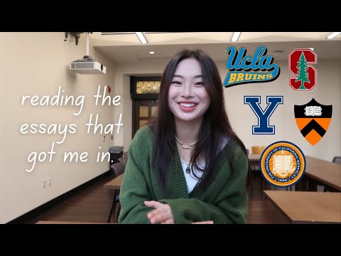 essays that got me into yale, stanford, princeton, ucla, and more!!