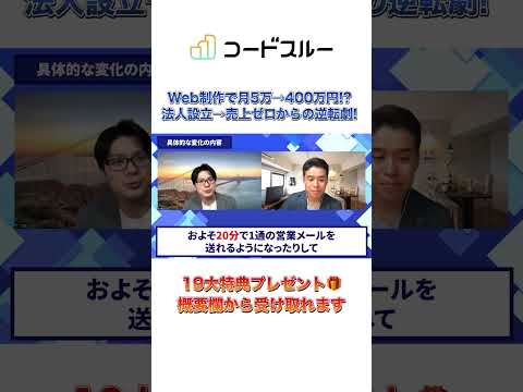 【主夫から起業】月5万→390万円!?どん底法人設立から大逆転した秘訣とは？#ビジネス #起業 #web制作