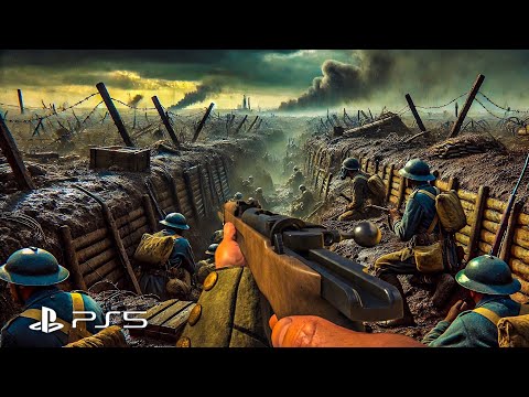 (PS5) THE GREAT WAR | Realistic Immersive ULTRA Graphics Gameplay [4K 60FPS] Battlefield 1