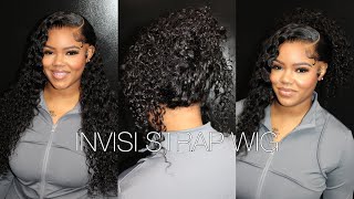 NEW INVISIBLE STRAP 360 LACE WIG | GLUELESS 360 WIG INSTALL | ASHIMARY HAIR