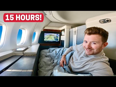 First Class On World's Longest 747 Flight