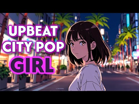 Upbeat City Pop Anime Girl Modeling in the Streets of Tokyo 東京の街でモデルをする元気なシティポップアニメガール