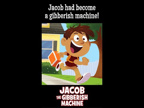 Jacob had become a gibberish machine! From the preschool book "Jacob the Gibberish Machine". #shorts