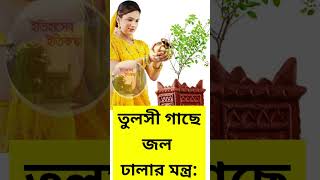 তুলসী গাছে জল ঢালার মন্ত্র #itihaseritikatha #shorts #tulsimantra #short