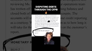 Disputing debts through the CFPB #consumerlaw #creditrepairtips #creditrepair #creditdispute