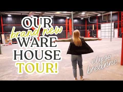 Tour my NEW WAREHOUSE with me! We're growing & need the space - see it before the renovations start!