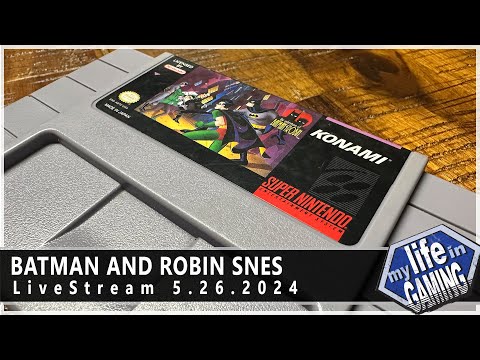 The Adventures of Batman & Robin (SNES) :: LIVE STREAM