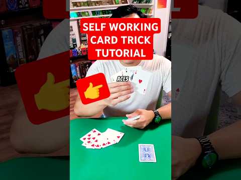 5 phase Self Working card trick TUTORIAL!