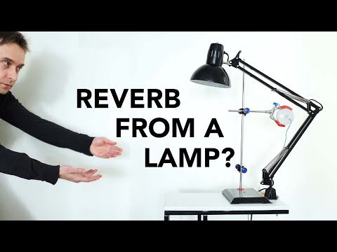 I built a reverb tank out of an old lamp + FREE SAMPLE LIBRARY