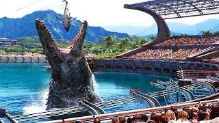 Dinosaurs in Jurassic World are AMAZING 🌀 Best Scenes 4K