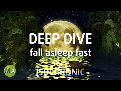 Deep Dive Fall Asleep Fast Ambience + Isochronic Tones - Fade to Black