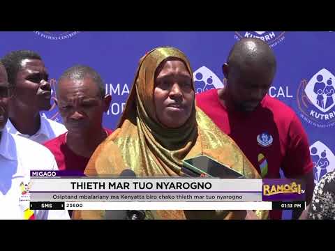 Osiptand mbalariany ma Kenyatta KUTRH biro chako thieth mar tuo nyarogno | #RamogiTV