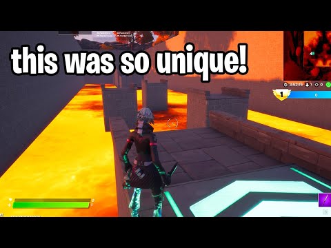 JDuth makes LAVA Deathrun in Fortnite Creative!