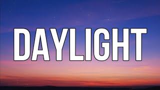 Harry Styles - Daylight (Lyrics)