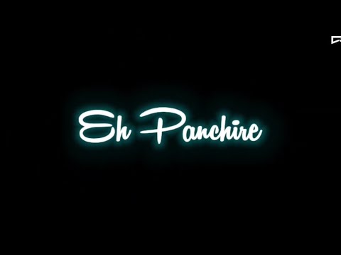 💕Panchire Panchire ne medhe Dil Jaare ❤️/Black screen lyrics /Whatsapp Status video/CS0207/