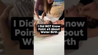 Water Birth Pros ✅ & Cons❌ (Watch This BEFORE #waterbirth )