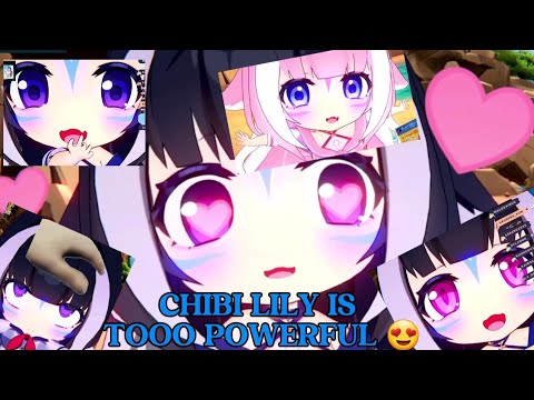 Chibi LILY 3D Debut cute moments 😍