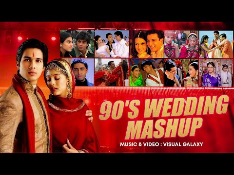 Bollywood 90's Wedding Mashup | Visual Galaxy | Wedding Dance Mashup | Best Of Wedding Dance Mashup