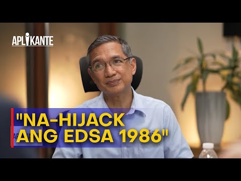 Casiño: EDSA Revolution, na-hijack ng oligarko at political dynasties | Aplikante