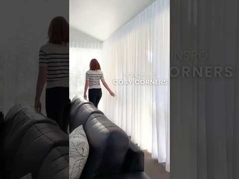 Living Room Transformation | Sheer Curtains