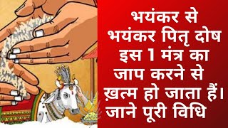 Pitra dosha nivaran mantra | pitra dosh kya hai aur uske upay | pitra dosh ke liye kya karna chahie