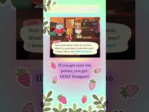 How to: HHP GOAT Designer #cookingcrossing #acnh #animalcrossingnewhorizons #gameplay