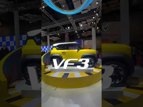 Vinfast has showcased the VF3 at the Auto Expo 2025 #autoexpo2025 #vinfast #vinfastvf3 #vf3