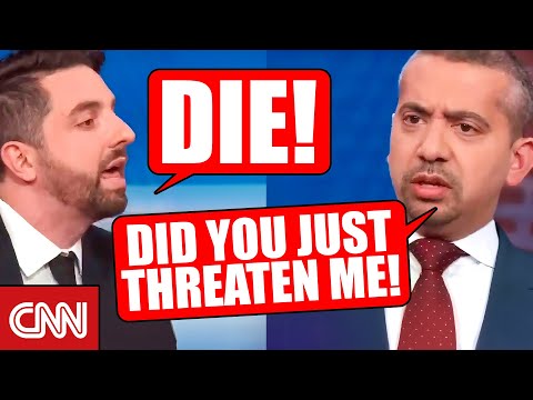 ZIONIST THREATENS MEHDI HASAN ON CNN!