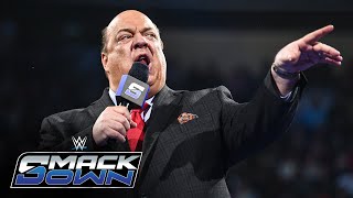 Paul Heyman announces Roman Reigns’ return next week: SmackDown highlights, March 14, 2025