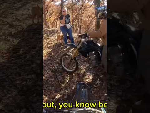 Crazy Karen Yells At Kids and Calls Cops | ​@jaycecase4974 #motorcycle #karen #cop