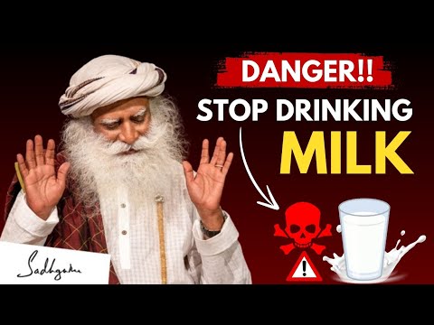 🔴INVITING DANGER!! | Stop Drinking Milk || Slowely DESTROYING || Health || Food || Sadhguru Health