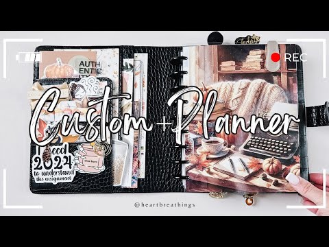 My Custom Planner Setup For Fall 🍂 Notiq, HB90, Cloth & Paper, Goal Setting Planner