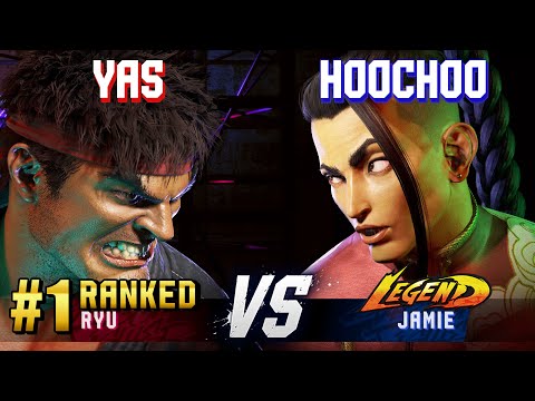 SF6 ▰ YAS (#1 Ranked Ryu) vs HOOCHOO (Jamie) ▰ High Level Gameplay