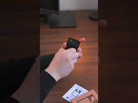 AirCard™ - Apple Find My, card-sized wallet tracker #shorts