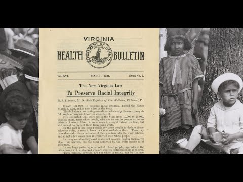 Panel Discussion | The Centennial of the Passage of the Racial Integrity Act of 1924