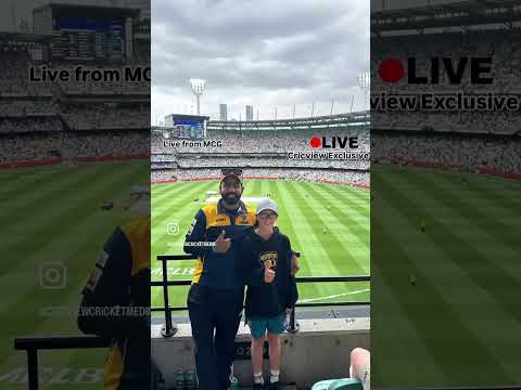 Cricview coverage from MCG - Recorded on phone by Kuldeep