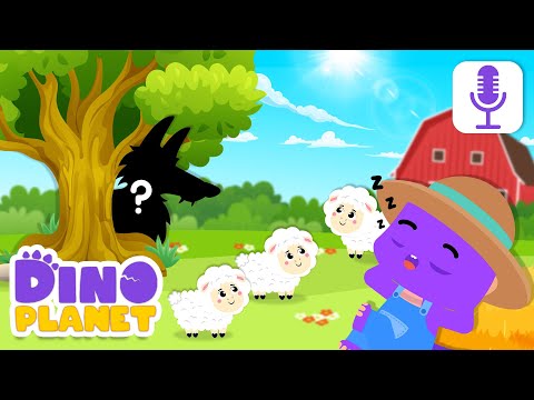 🐑🐑The shepherd boy | Bedtime stories | DINO PLANET