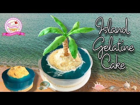 How To Make Island Gelatine Cake / Chocolate Cake