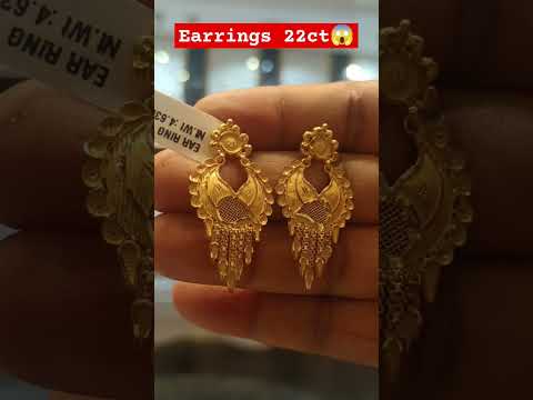 Earrings 22ct😱💥😱#viralvideo #gold #goldaccessories #youtubeshorts #youtubeshorts #newgold #goldstyle