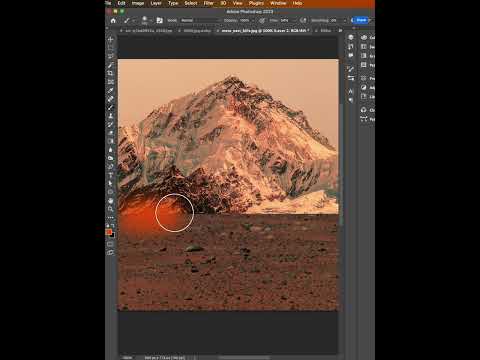 Mt Everest on MARS #shorts #photoshop