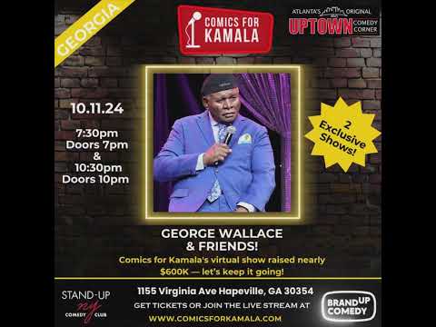 George Wallace and Friends Comics for Kamala 10.11.24