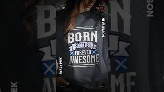 Born Scottish Forever Awesome T-Shirt