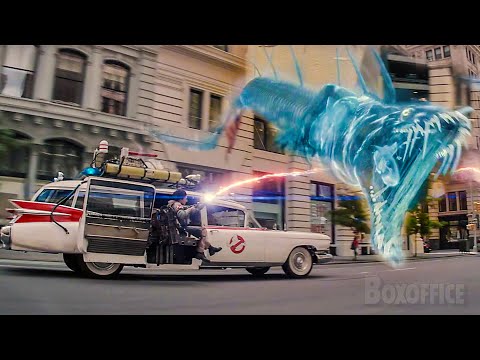 The Ghostbusters are Back Again! | Ghostbusters: Frozen Empire Best Scenes 🌀 4K