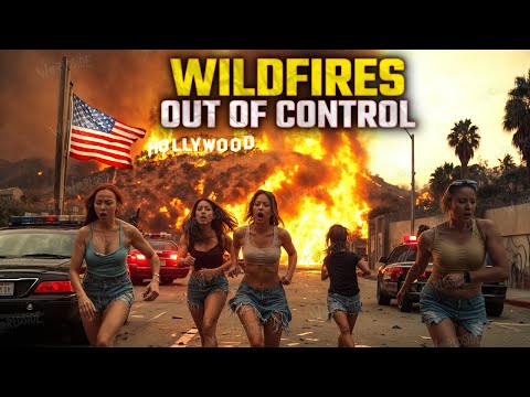 Wildfires Destroy EVERYTHING!! The Worst States to Survive Climate Change in USA 2025!