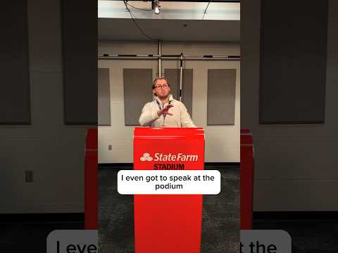 I Toured State Farm Stadium | BTS At The Cardinals Stadium #nfl #shorts