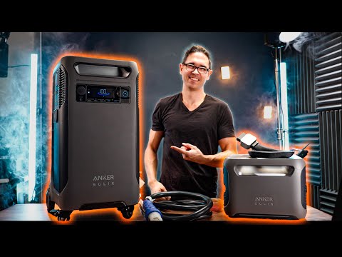 240v Portable House Battery Station: The Anker SOLIX F3800