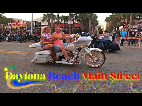 Daytona Bike Week 2024 | Exploring Downtown Main Street Wednesday Afternoon