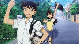 Shinichi see ran's underwear 😂😂 |  Meitantei Detective conan new ep