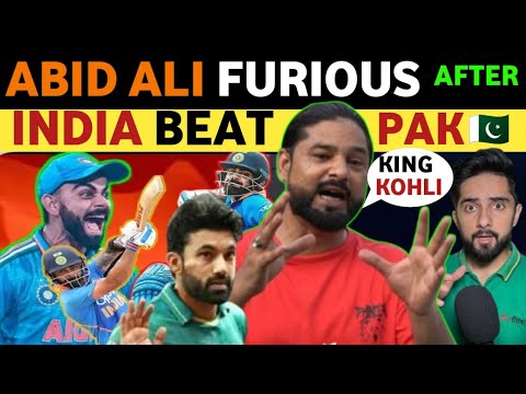 ABID ALI REACTION ON PAK OUT OF CHAMPIONS TROPHY, INDIA IN SEMI FINAL, PAKISTANI PUBLIC REACTION