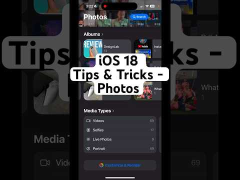 iOS 18 Tips & Tricks - Photos App #ios18 #tips #tipsandtricks #photos #apple #fyp #iphone